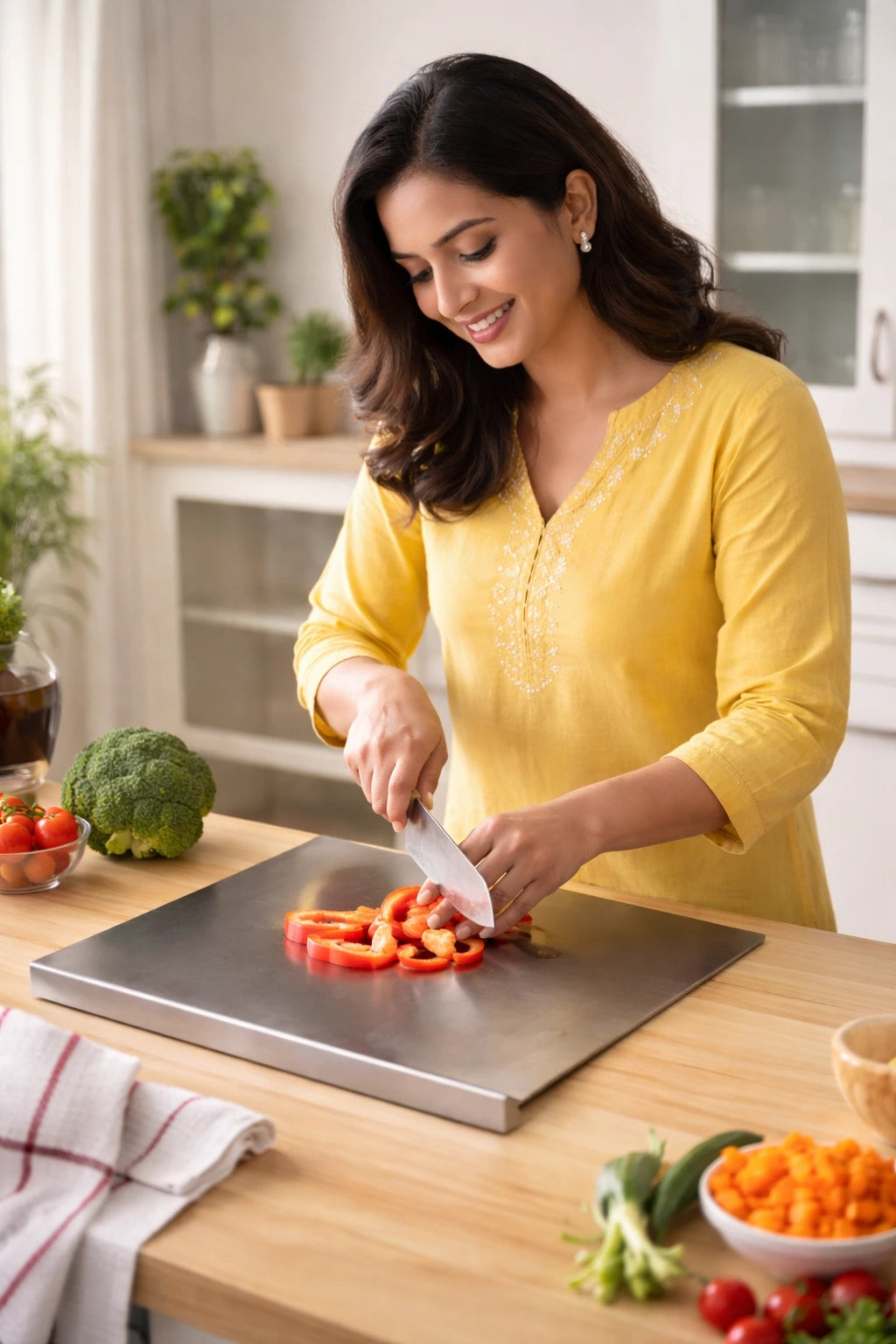 India's #1 Stainless Steel Chopping Board - 50% Off (Save ₹800)  I Limited Stock