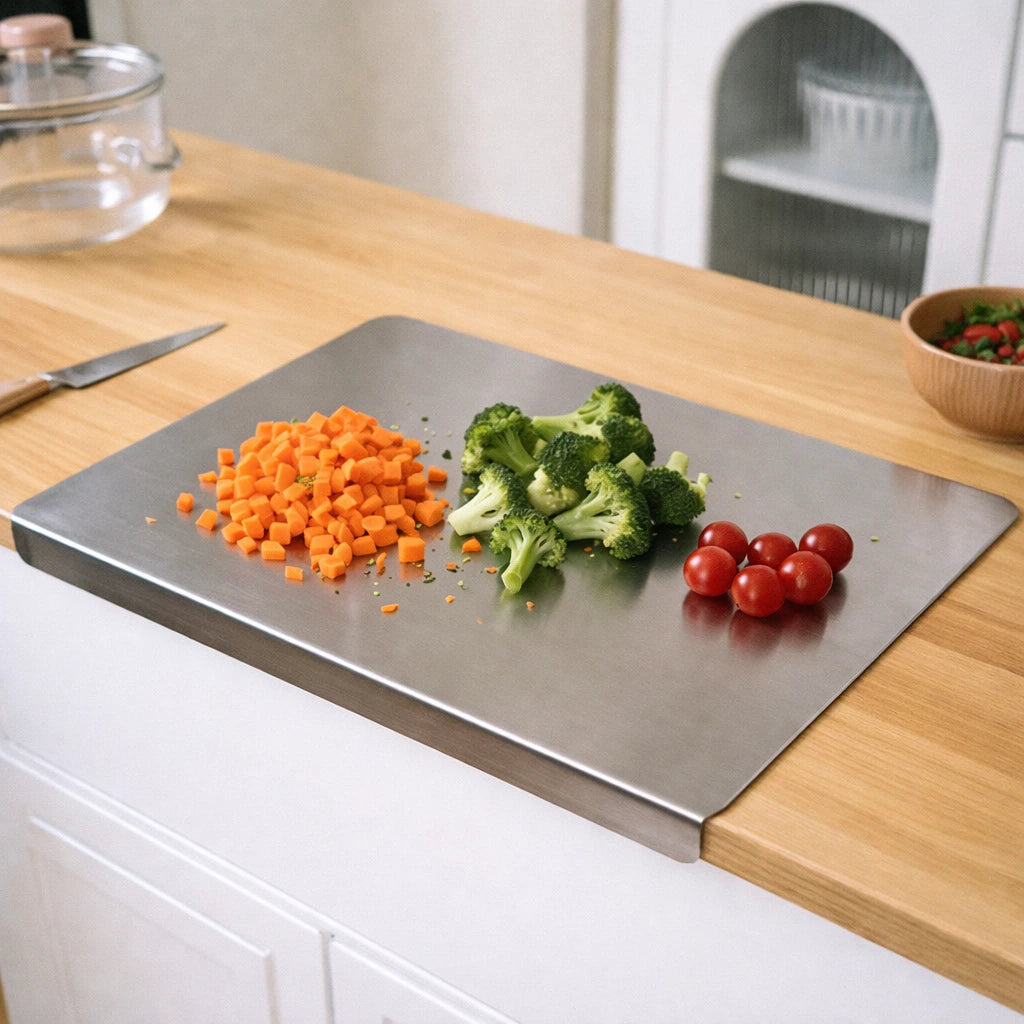 India's #1 Stainless Steel Chopping Board - 50% Off (Save ₹800)  I Limited Stock